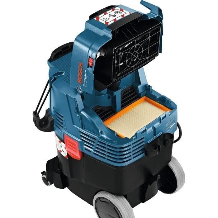 Bosch Professional GAS 35 L SFC vacuum cleaner for vacuuming rubble, dust, and liquids - 06019C30W0