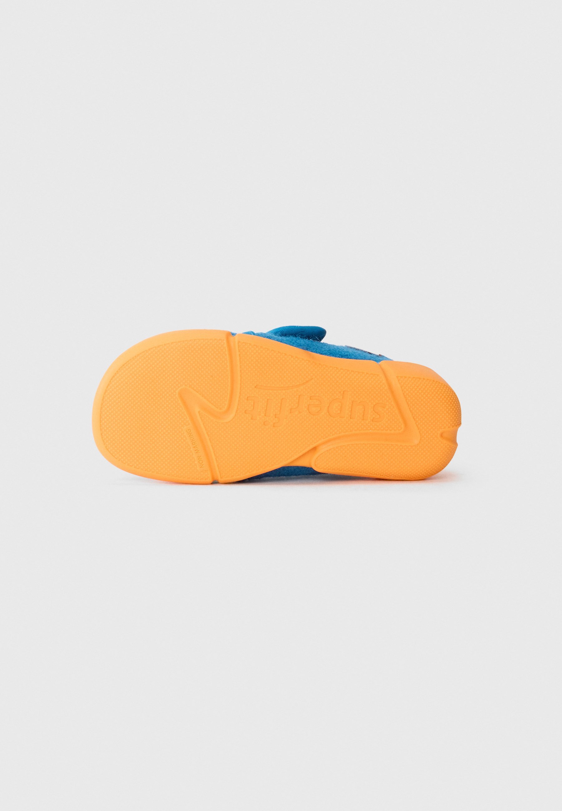 Chaussons Superfit VENTI BAREFOOT UNISEXES - bleu/orange