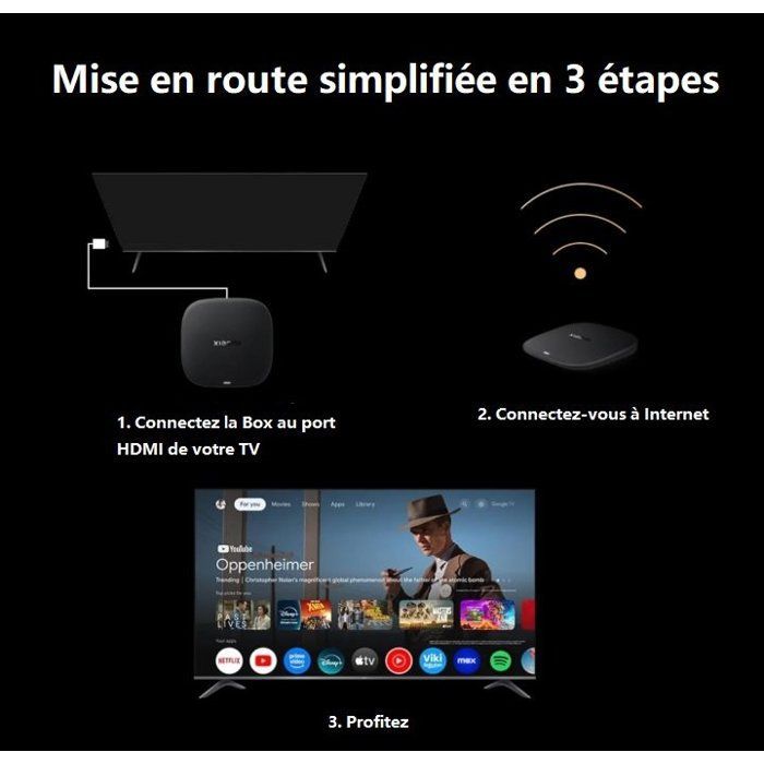 TV Box - XIAOMI - Mi TV Box S 3a generazione - 2 GB/32 GB - 4K Ultra HD Dolby Vision/HDR10+ - Wi-Fi 6 Bluetooth 5.2