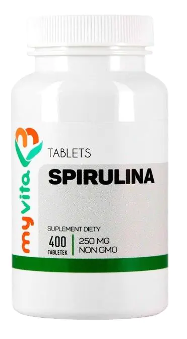 MyVita Spirulina 250 mg 400 Tabletek