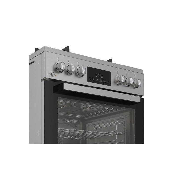 Cocina de gas Whirlpool W6G8LCSWXF de acero inoxidable