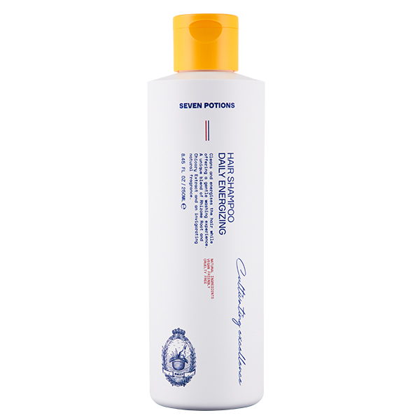 Shampoo energizzante quotidiano Seven Potions 250 ml