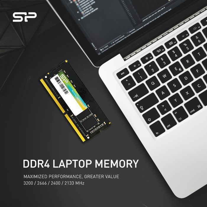 Memória RAM DDR4 - Silicon Power - 16GB - 2400MT/s - CL17 - SODIMM