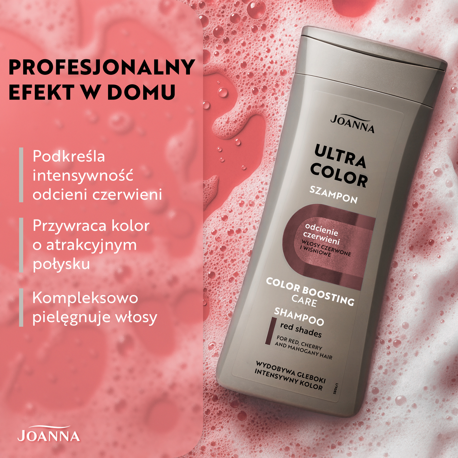 Joanna Ultra Color System matu šampūns 200 ml