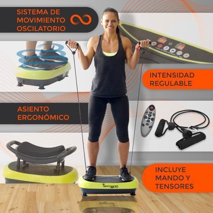 Bonplus BP Wonder Fit Rock n Fit Fitness Vibration Plate with Seat