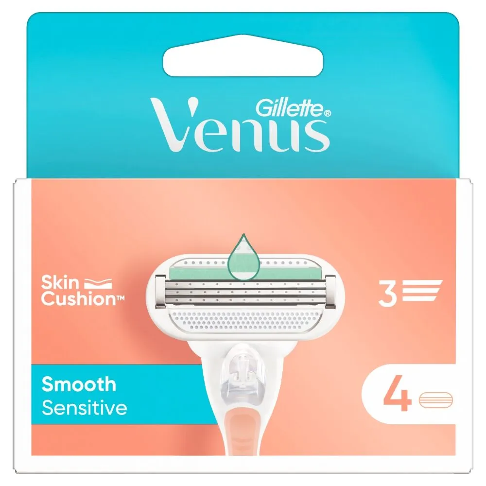 Gillette Venus Smooth Sensitive Pink Wkłady do Maszynki