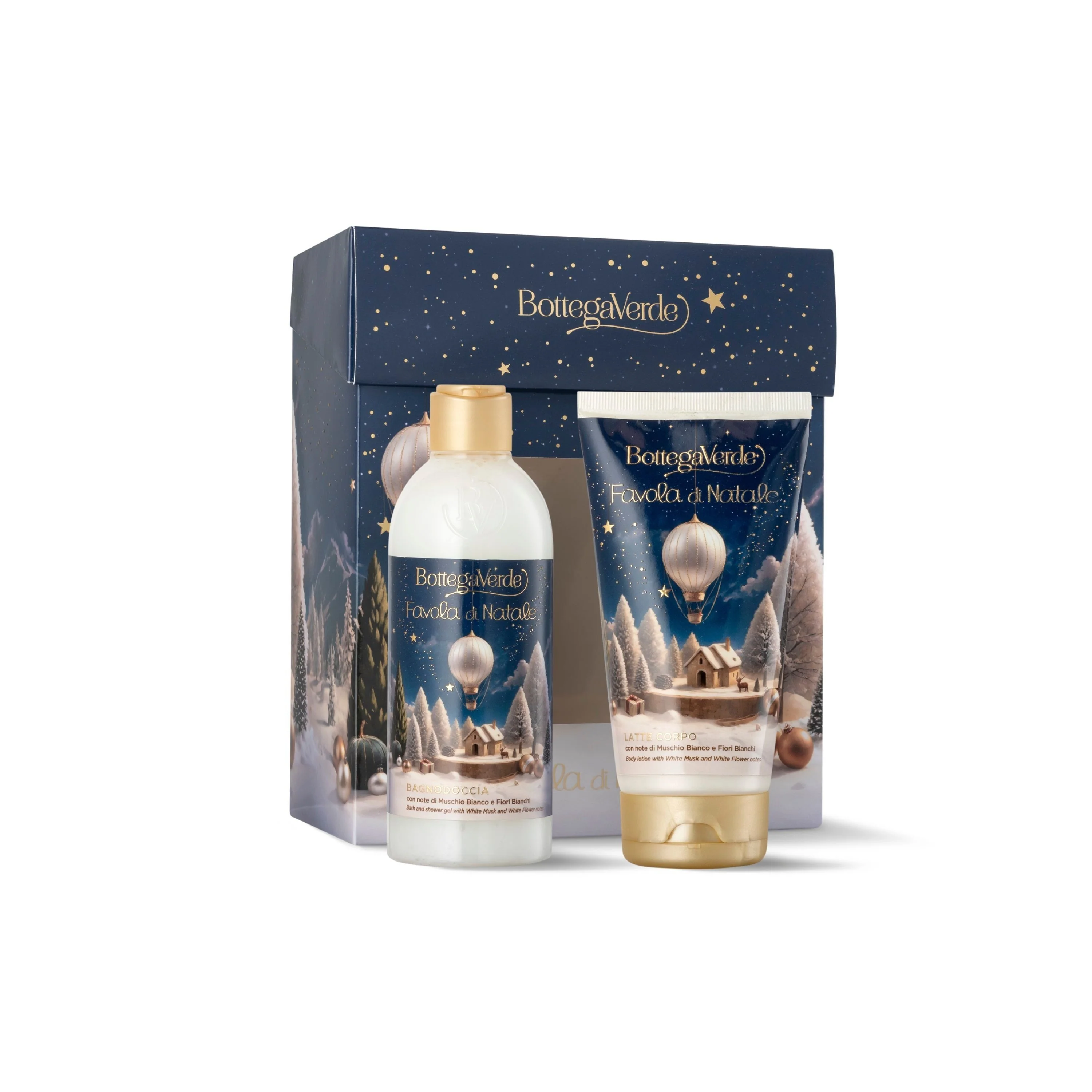 Holiday Collection Beauty Kit Favola Di Natale - Cofanetti Viso e Corpo, Bagno e Doccia, Latte Corpo