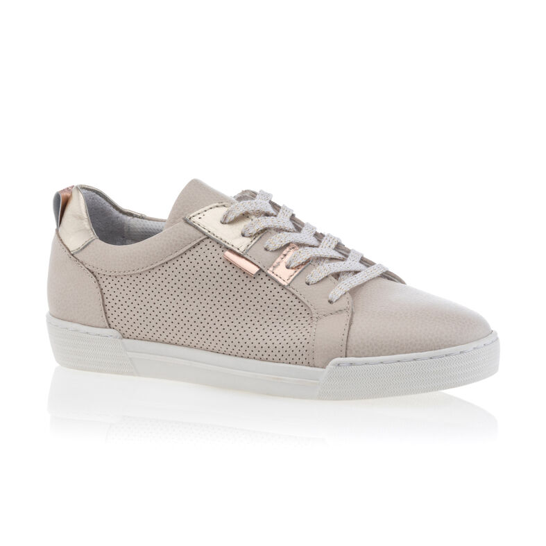 Tênis feminino bege