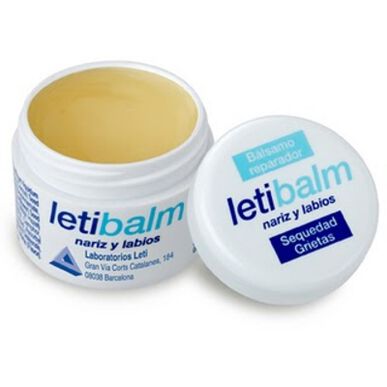 „Leti Letibalm“ nosies ir lūpų priežiūra sausai ir suskilinėjusiai nosiai bei lūpoms 10 ml 10 ml