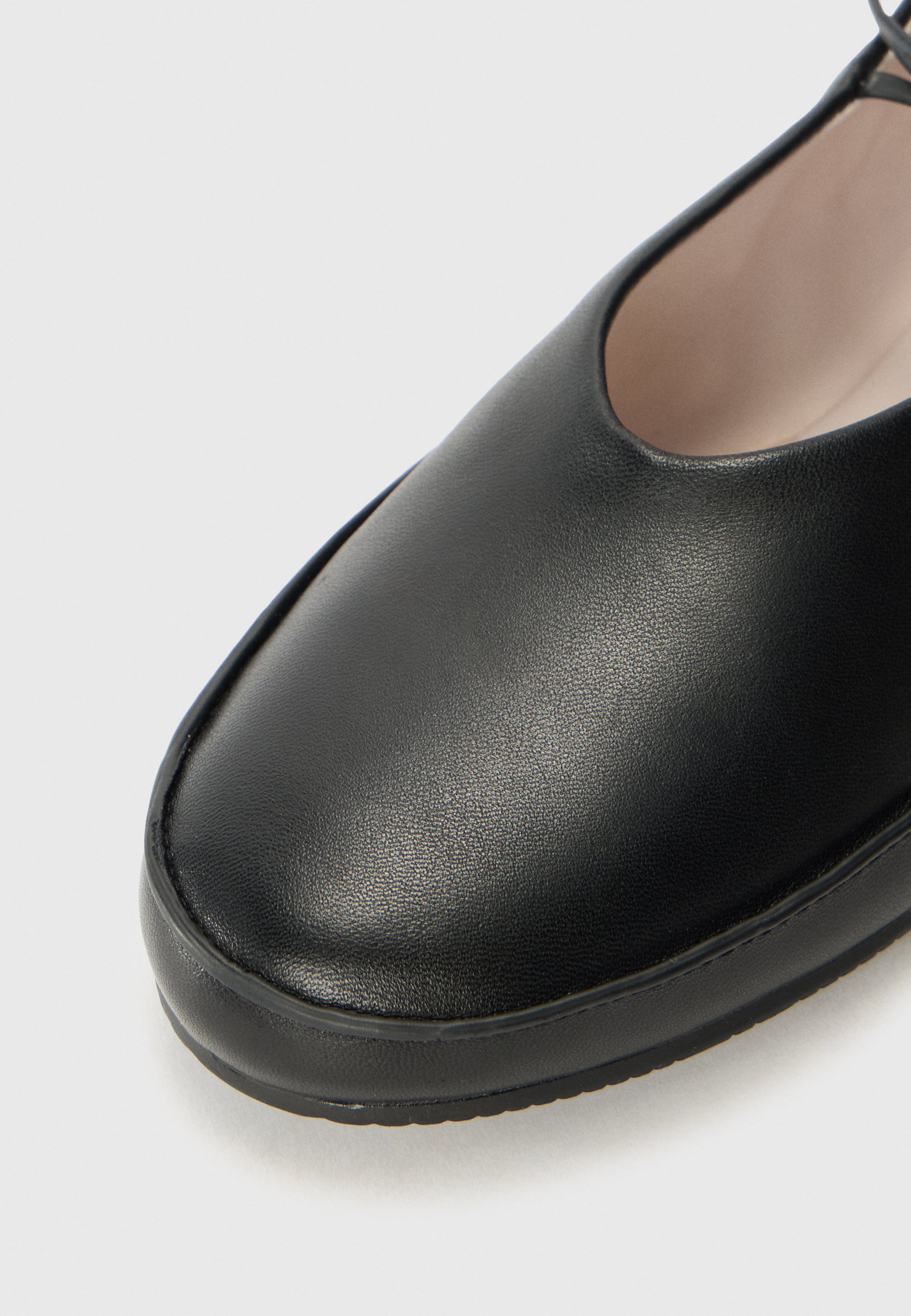 Calvin Klein MARY JANE STRAP - Ballerina's met enkelbandje - zwart