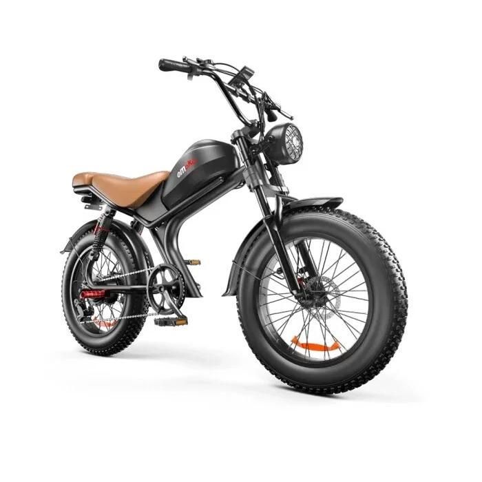 Vehículo eléctrico EMOKO C93, todoterreno, neumáticos anchos, 1000 W, 50 km/h, autonomía de 80 km, 48 V