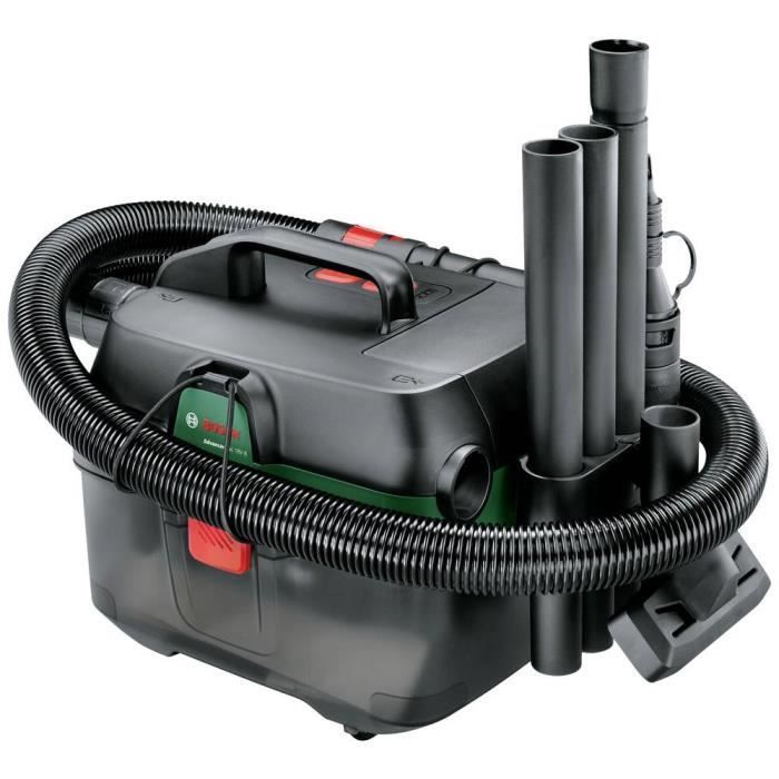 Aspiradora Bosch AdvancedVac 18V-8 3 en 1 para sólidos y líquidos - Batería no incluida