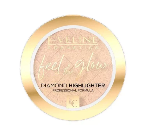 Eveline Cosmetics Feel The Glow rozświetlacz do twarzy 01 Sparkle 4,2 g