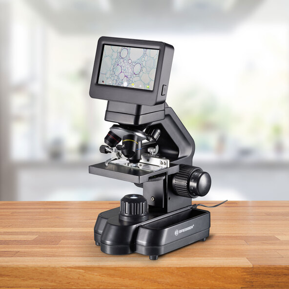 Set microscop student Biolux Touch 5 MP HDMI