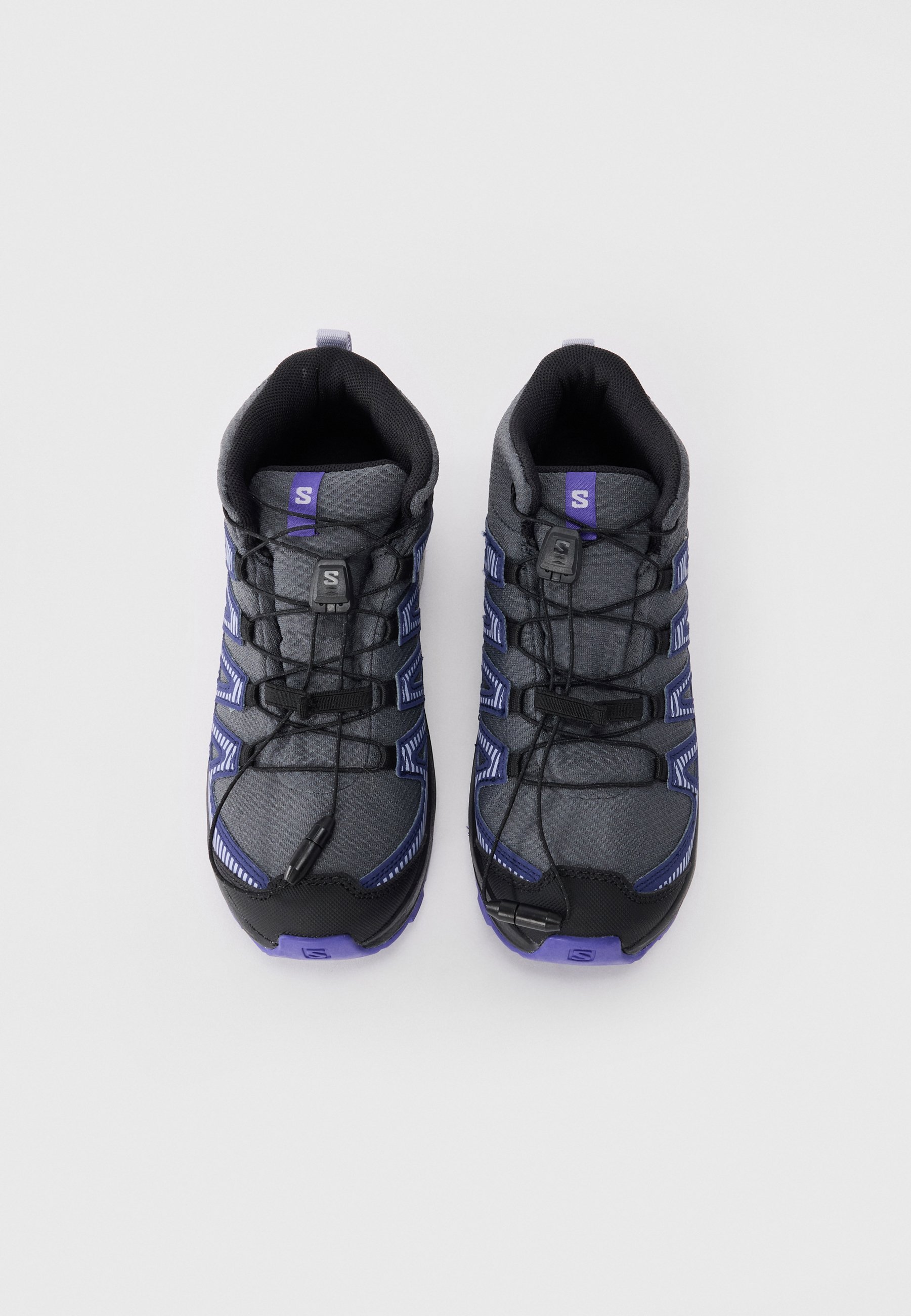 Salomon XA PRO V8 MID WATERPROOF UNISEX - Scarpe da trekking - turbulence/black/liberty