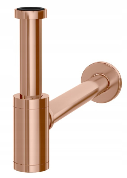 Syfon umywalkowy rose gold mosiężny klik klak ZP
