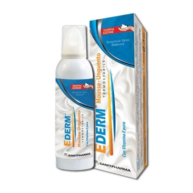 Ederm Mousse 100 ml Verzachtende en lipidenbereiding