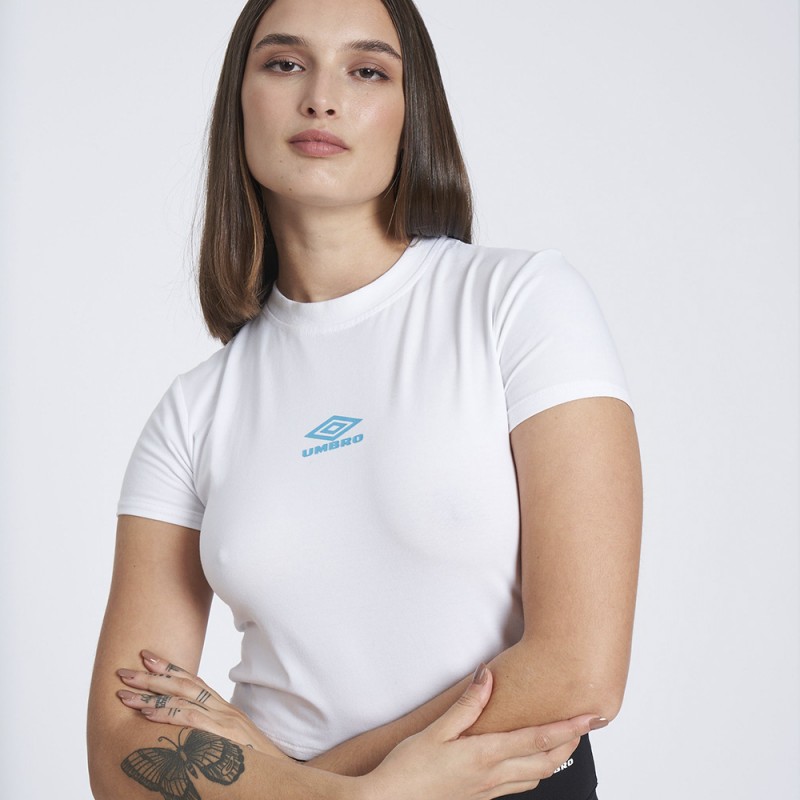 Camiseta  Fitted Crop Tee Umbro