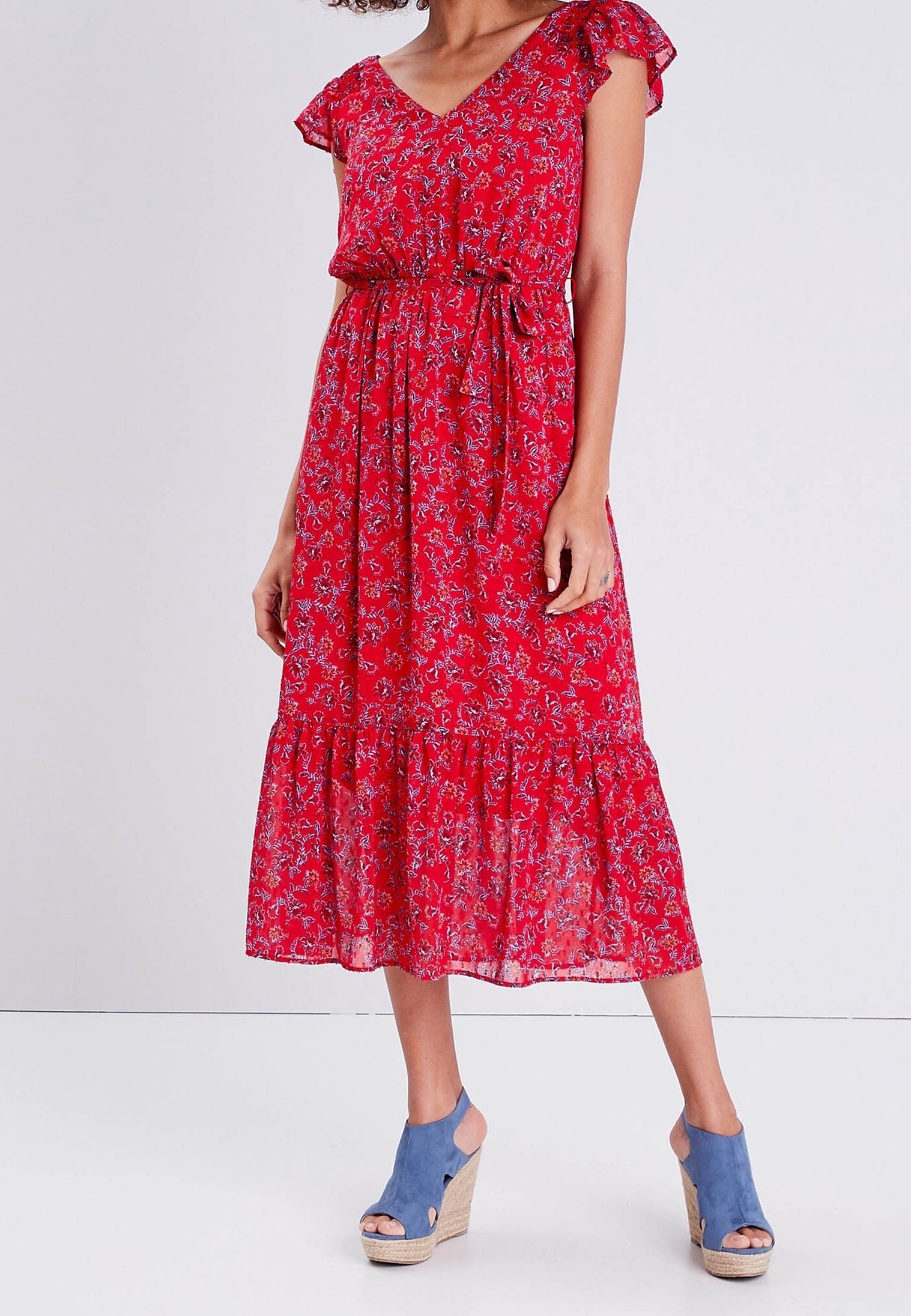 Robe Cache Cache Day - rouge