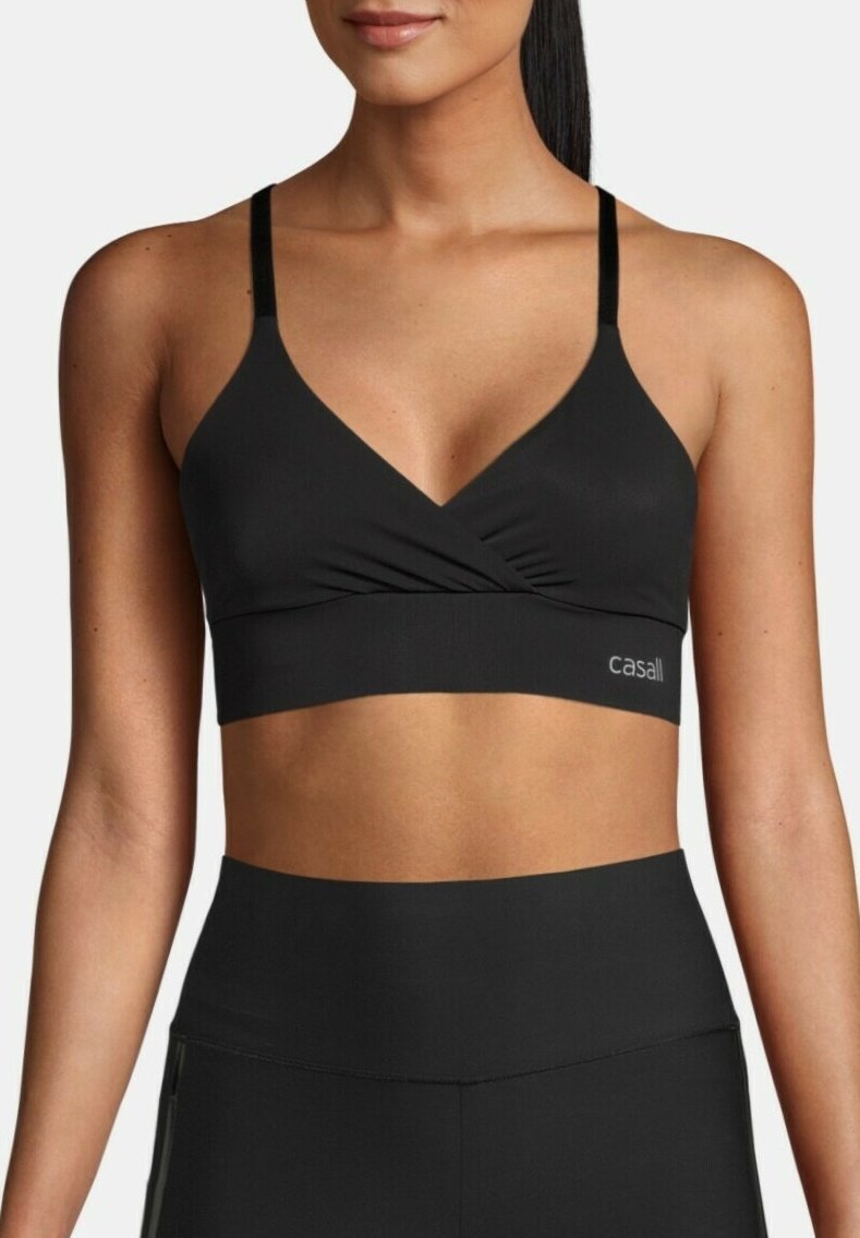 Casall Light Support Sport-BH – Schwarz
