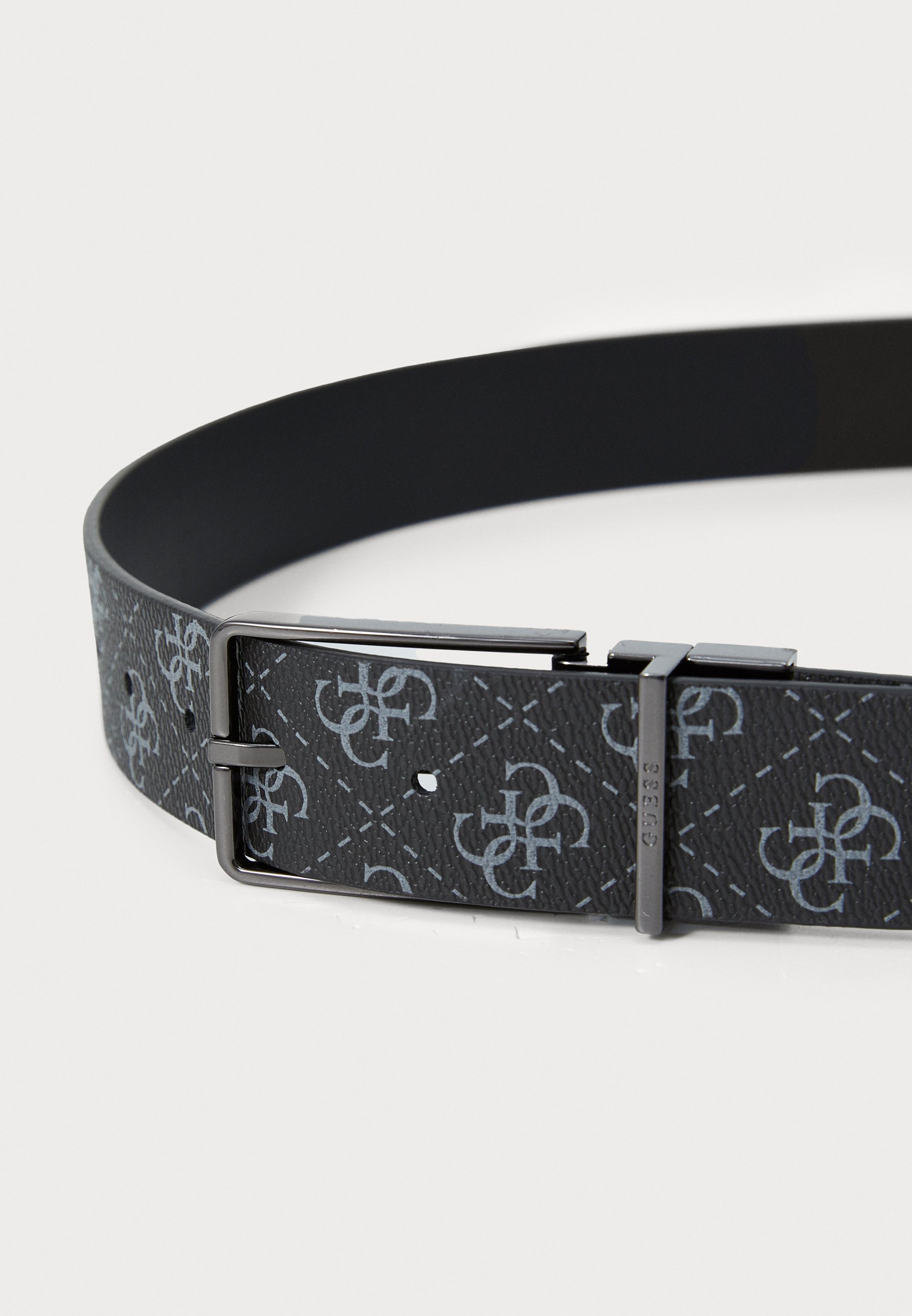 Ceinture Guess AGUEDA ADJ REV - Noir foncé multicolore