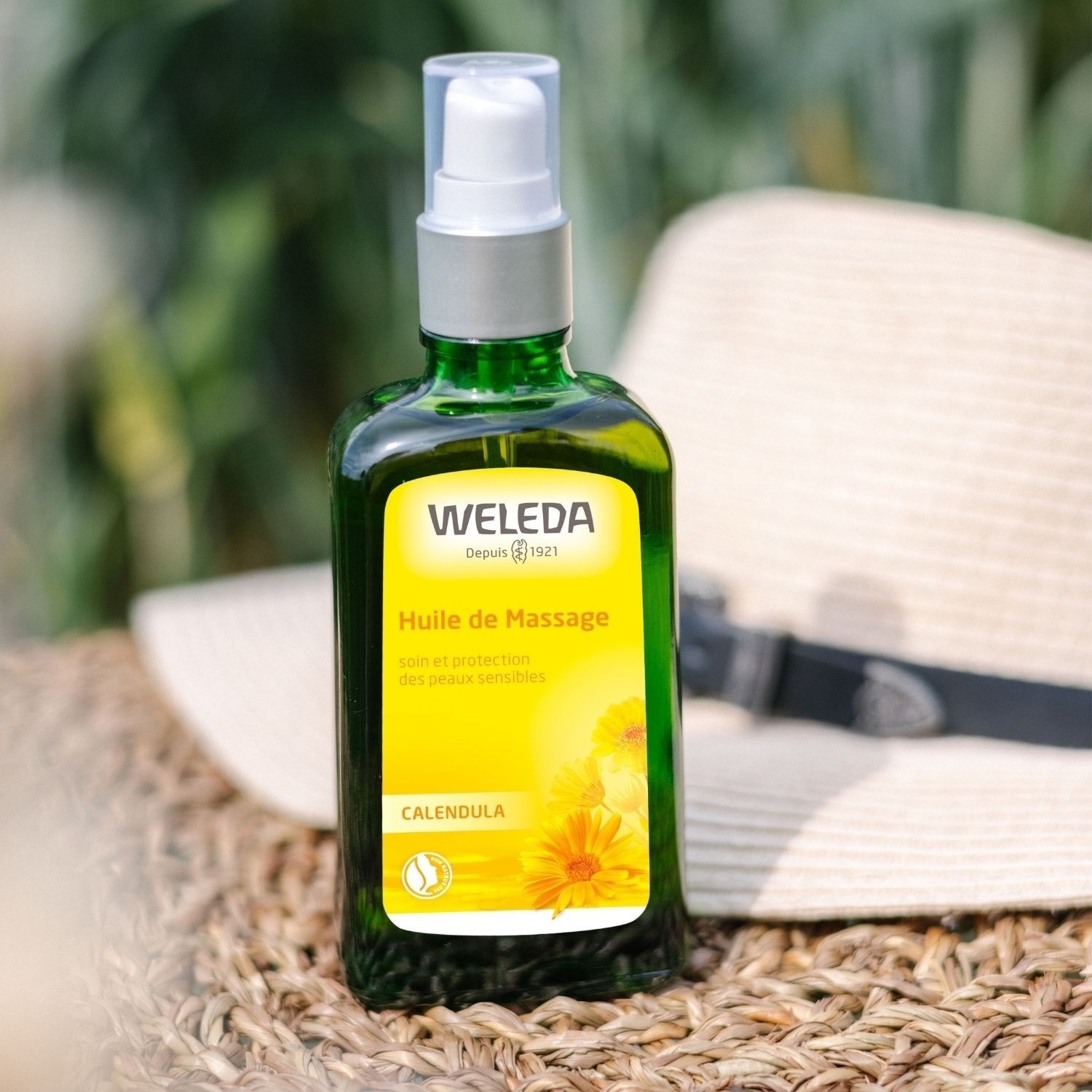 Weleda Calendula Huile de Massage - 100 ml (flacon pompe)
