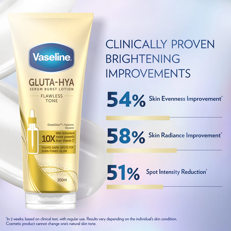 Telové sérum Vaseline Gluta-Hya Flawless Tone