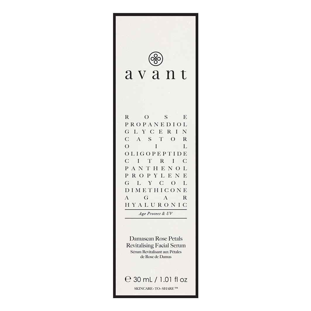 Avant Skincare Sérum Revitalisant aux Pétales de Rose de Damas