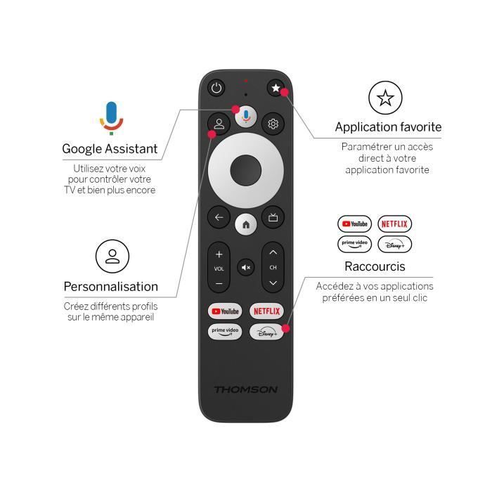 Passerelle Multimédia Thomson Streaming Box Plus 270 -32gb - 4k Uhd -
