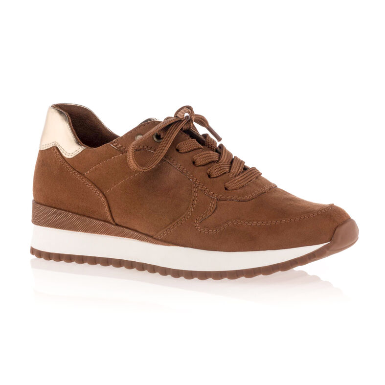 Zapatillas deportivas para mujer color marrón