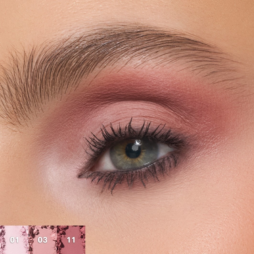 Paleta de Sombras Morphe Rose Frequency (12 cores) - 15 g