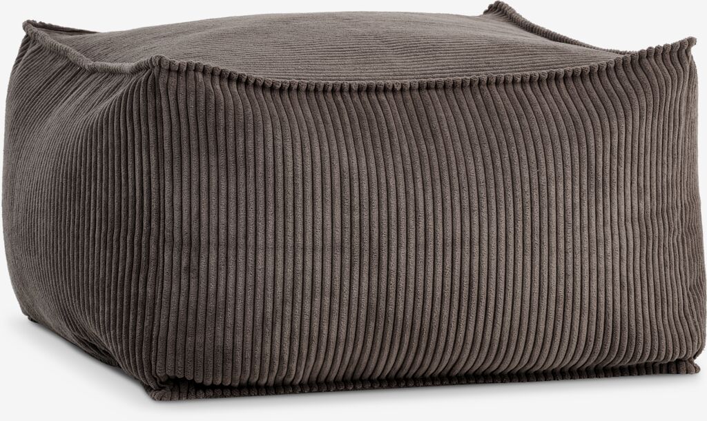 AARS AARS 65x65 tamsaus smėlio spalvos velveto pufas