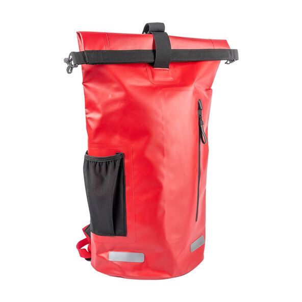 Waterproof backpack, red
