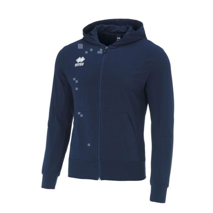 Giacca con cappuccio Errea Philip Junior - Blu navy - Bambino - Ragazzo - Calcio