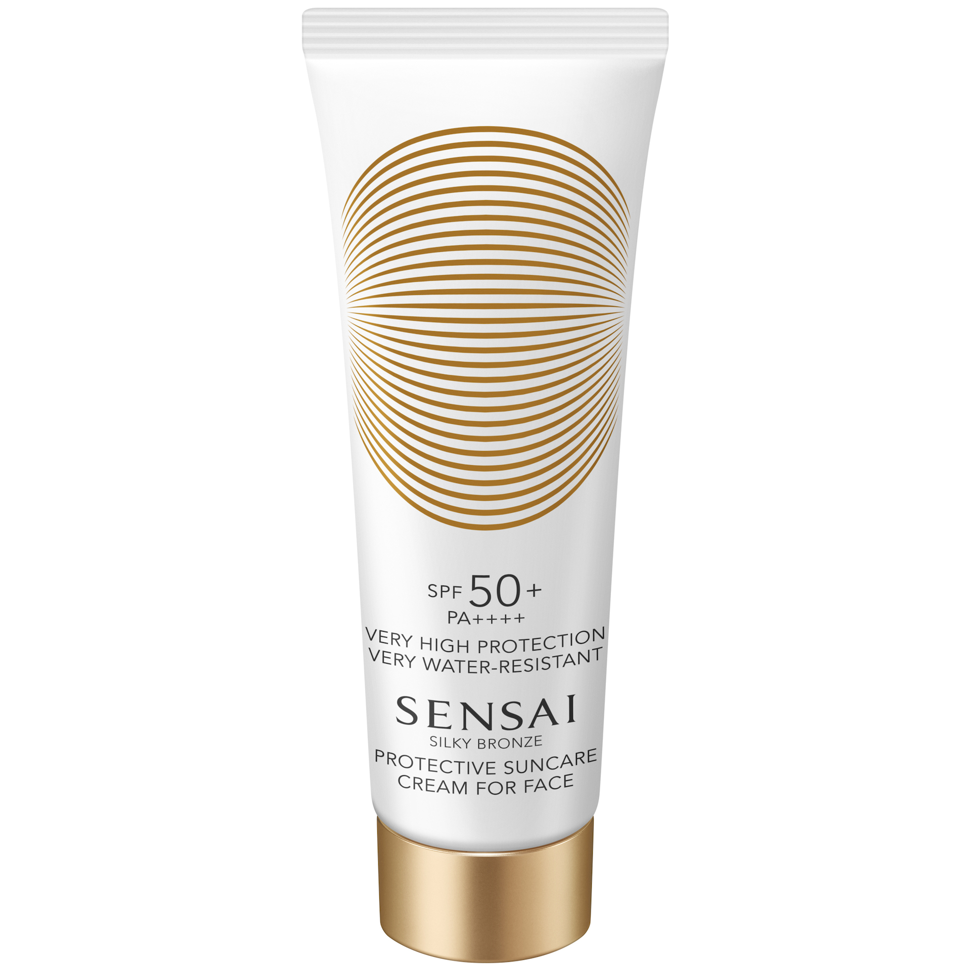 Svilenkasto brončana zaštitna krema za lice SPF50+ 50 ml - SENSAI