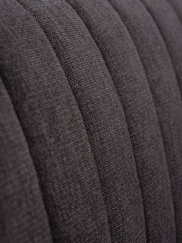 MAGLEBY MAGLEBY Sofa s 2,5 sjedišta, tamnosmeđa tkanina/boja hrasta