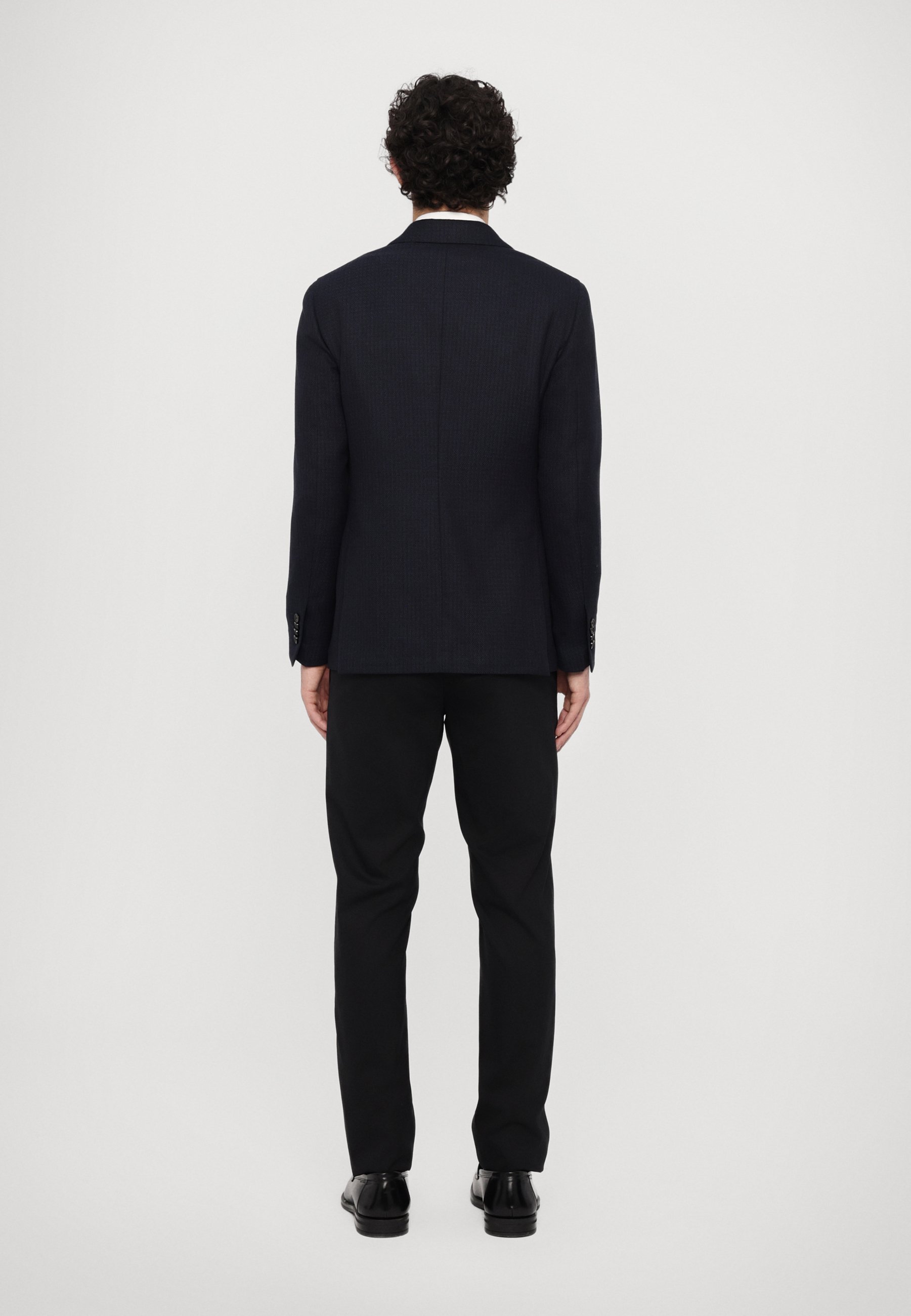 LARDINI ICONIC DROP HERENLAKAS - Colbert - marineblauw