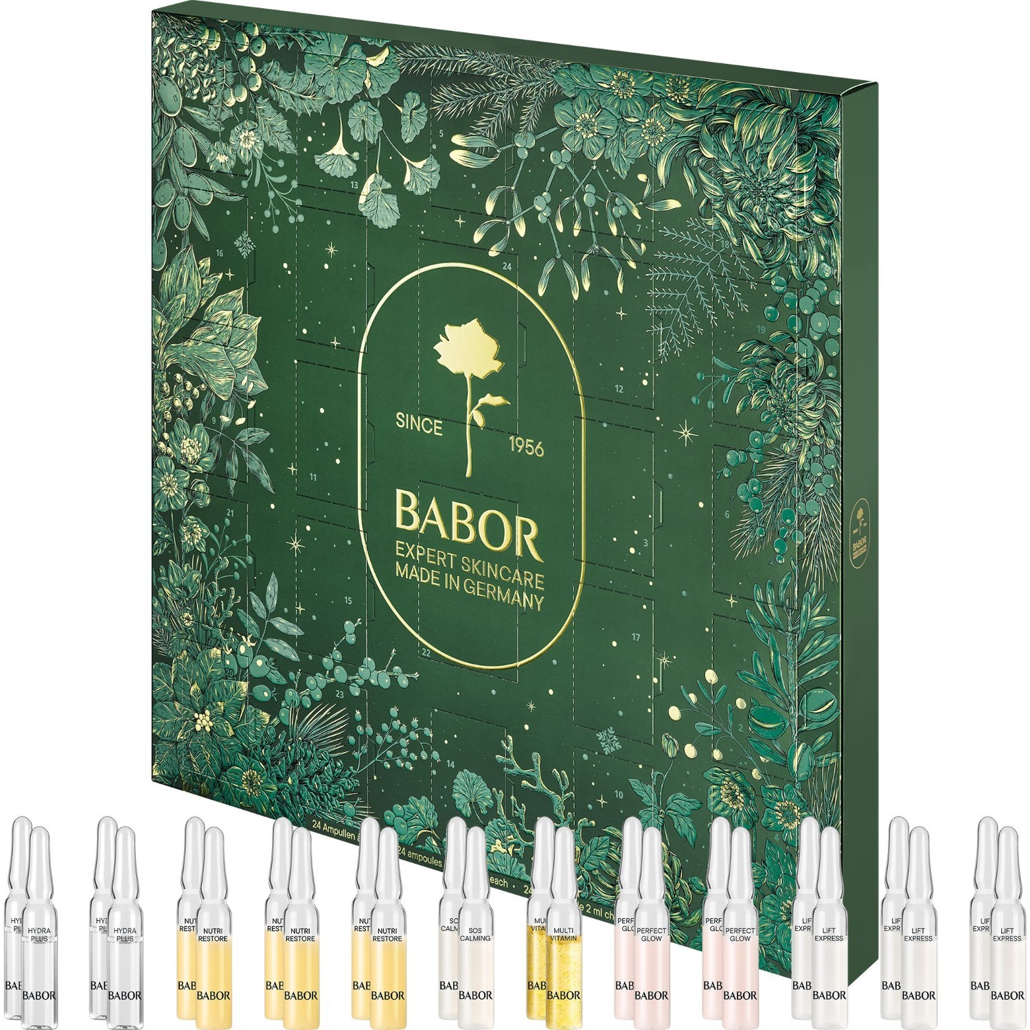BABOR Set za njegu lica s koncentratima u ampulama, adventski kalendar - 1 komad