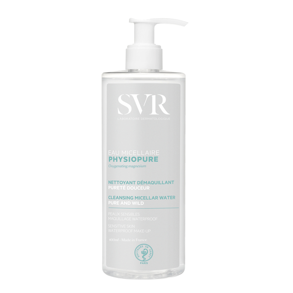 SVR PHYSIOPURE Gyengéd Micellás Tisztító Víz 400ml