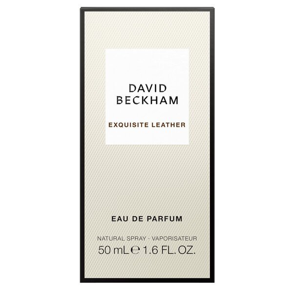 DAVID BECKHAM Exquisite Leather Eau de Parfum<br>50ml