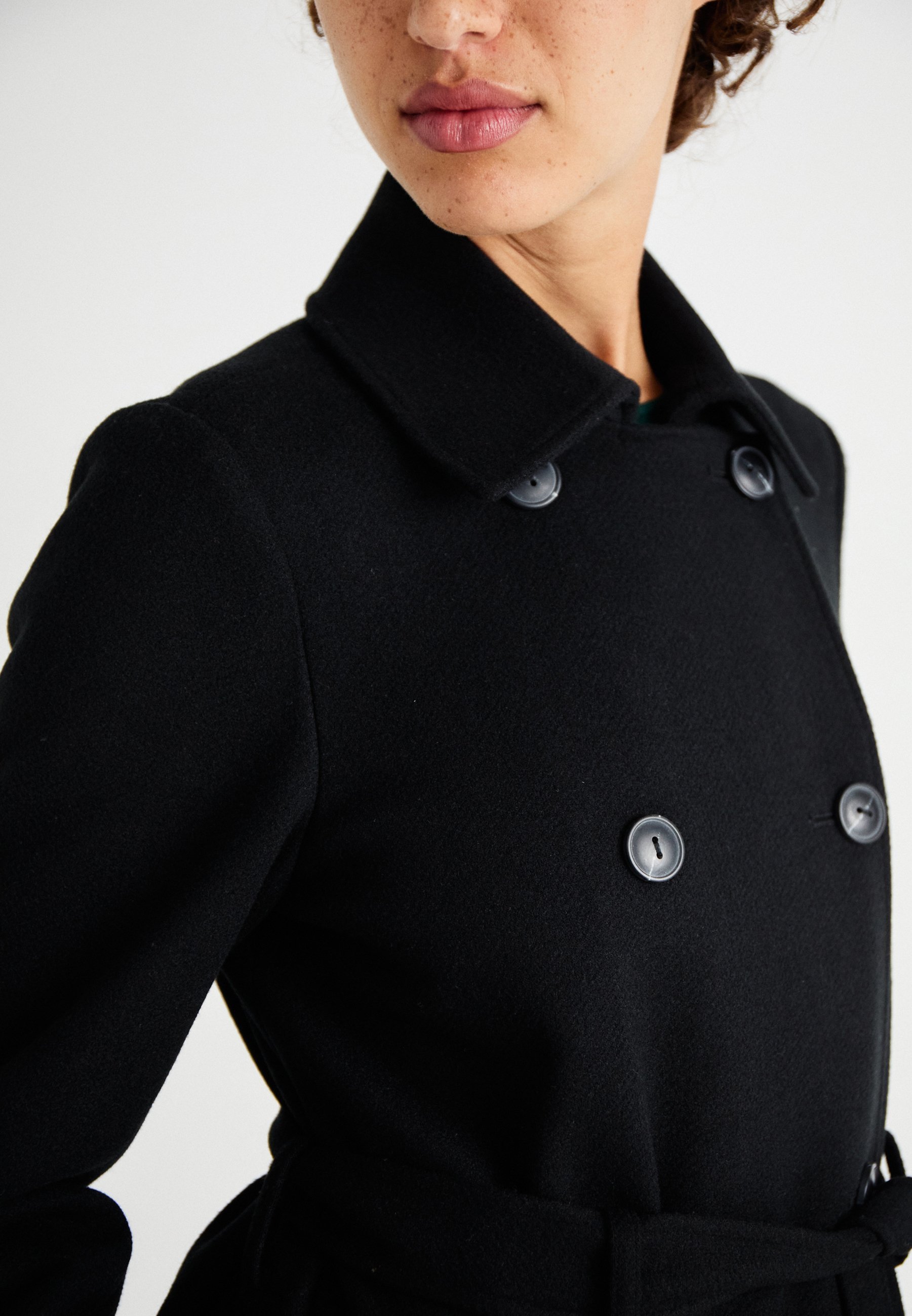 ONLY ONLLUCIE LIFE  - Classic coat - black