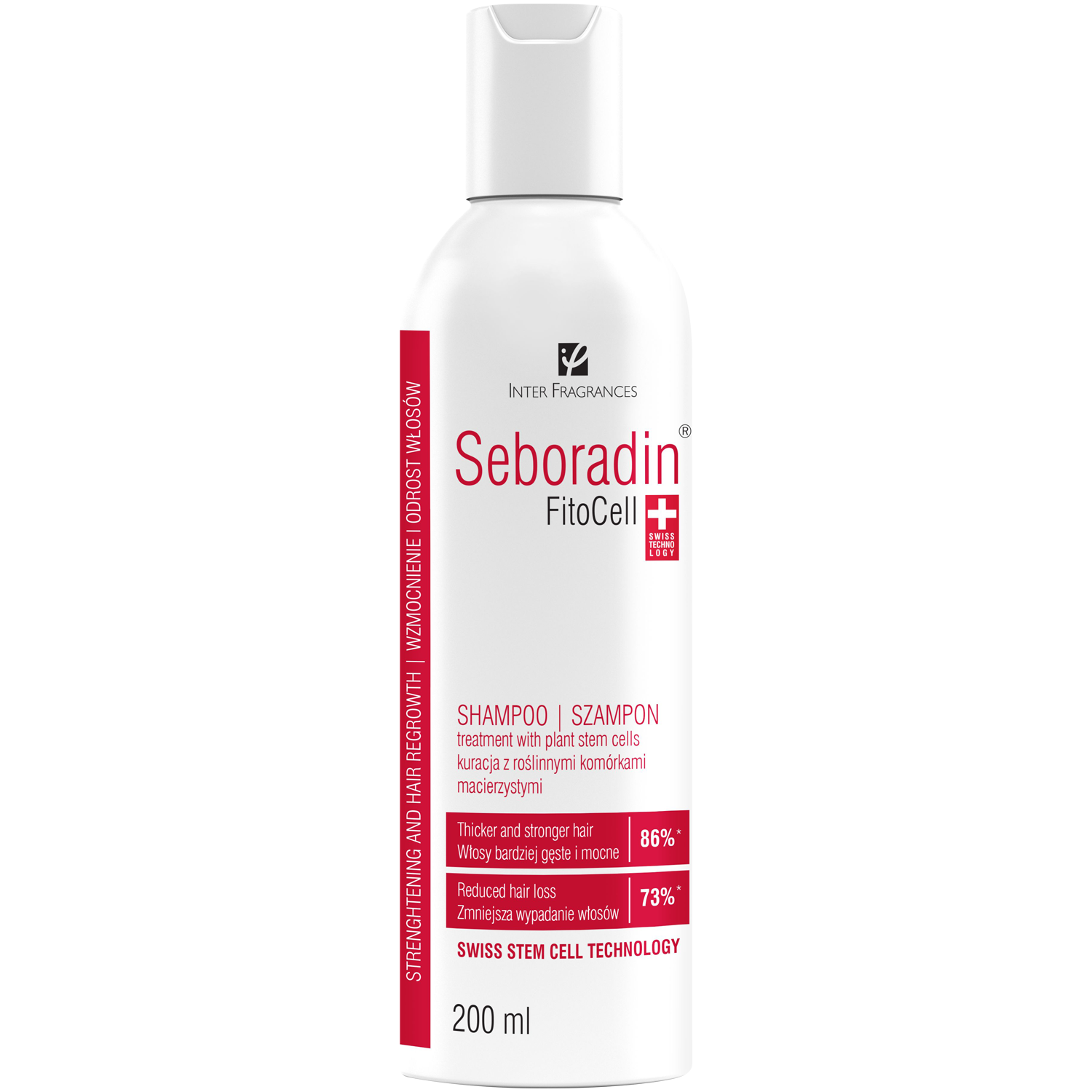 Seboradin styrkende hårshampoo 200ml Fitocell