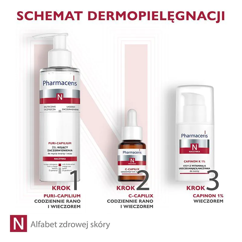 Pharmaceris N Capinon K 1% Krem z witaminą K
