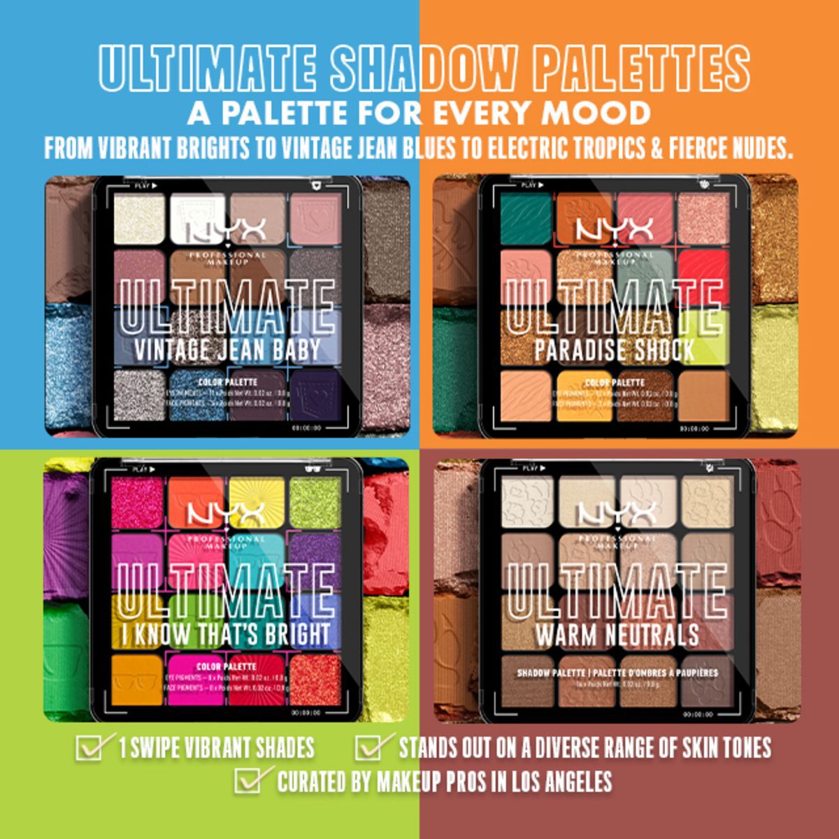 NYX Professional Makeup Ultimate Shadow Palette