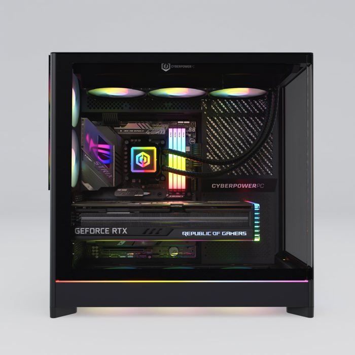 CyberPowerPC PC Gamer - Intel Core Ultra 7 265KF - NVIDIA RTX 5070 - SSD da 2 TB - 32 GB di RAM DDR5 - Windows 11