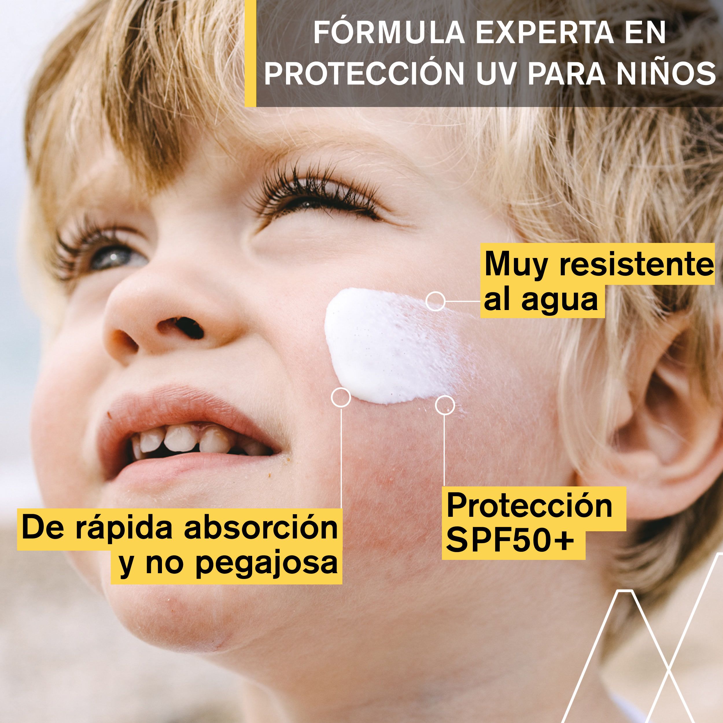 „Bariésun“ drėkinamasis pienelis vaikams SPF 50 Apsaugos nuo saulės vaistinė