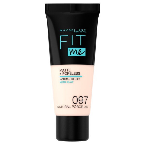 Maybelline New York Fit Me Matte & Poreless tekoči puder odtenek 97 Natural Ivory