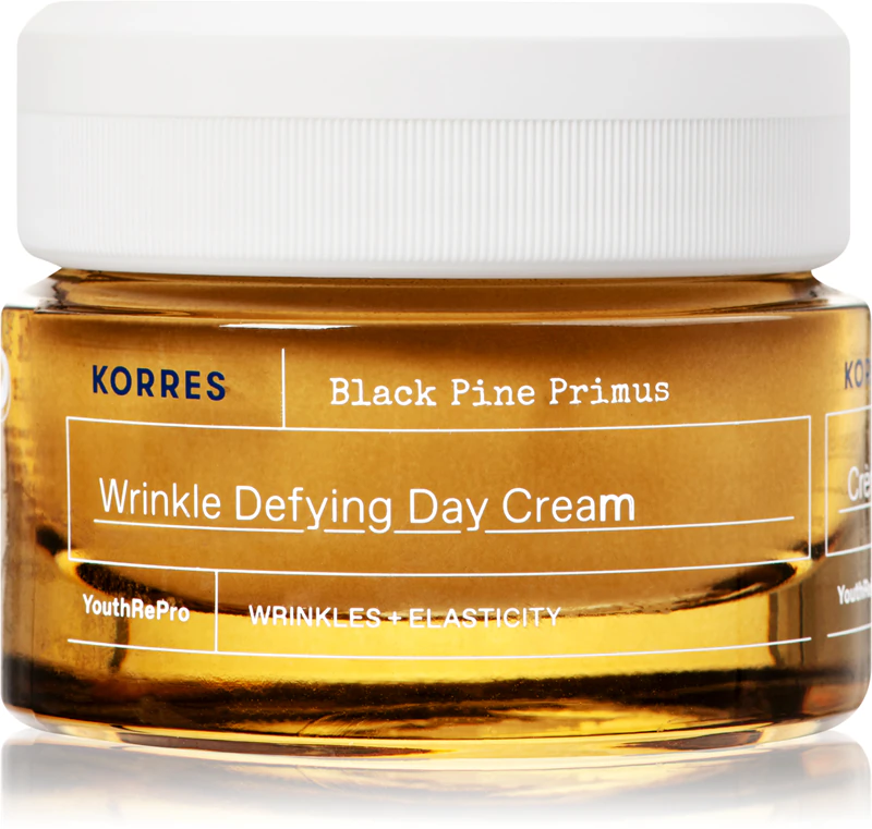 Hydratačný denný krém proti starnutiu Korres Black Pine Primus