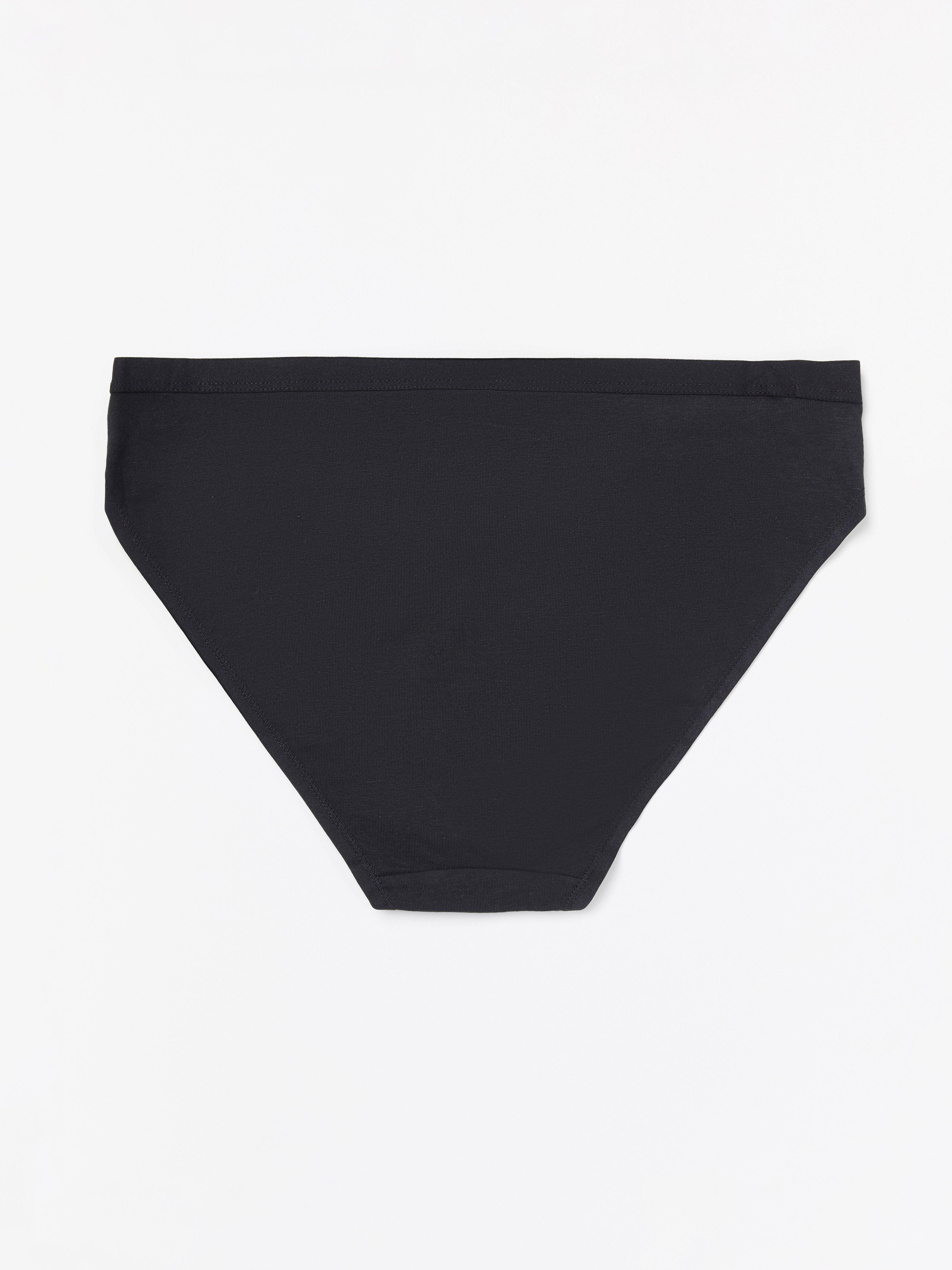 Bikiny s regular waist black