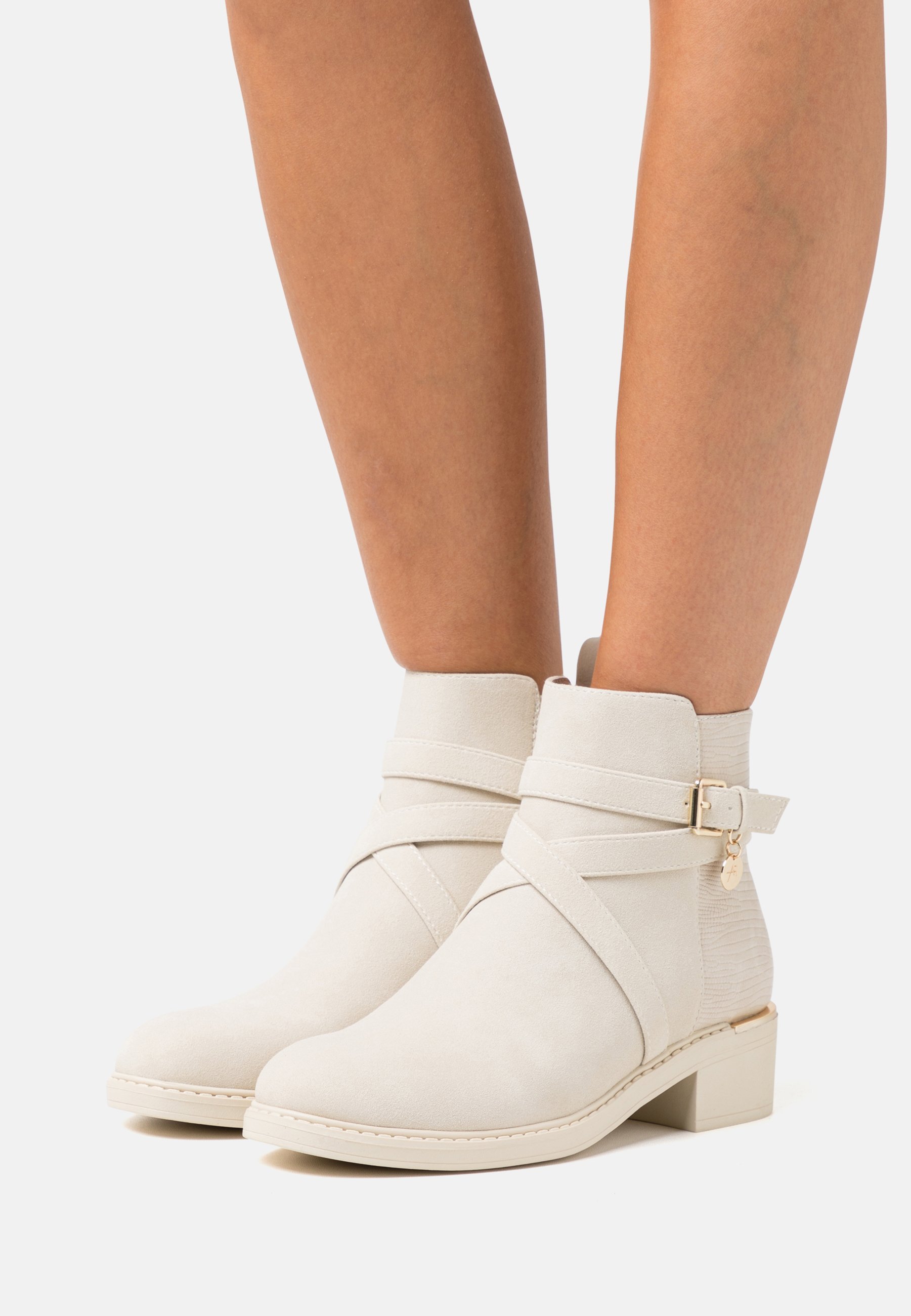 Anna Field enkellaarsjes - beige